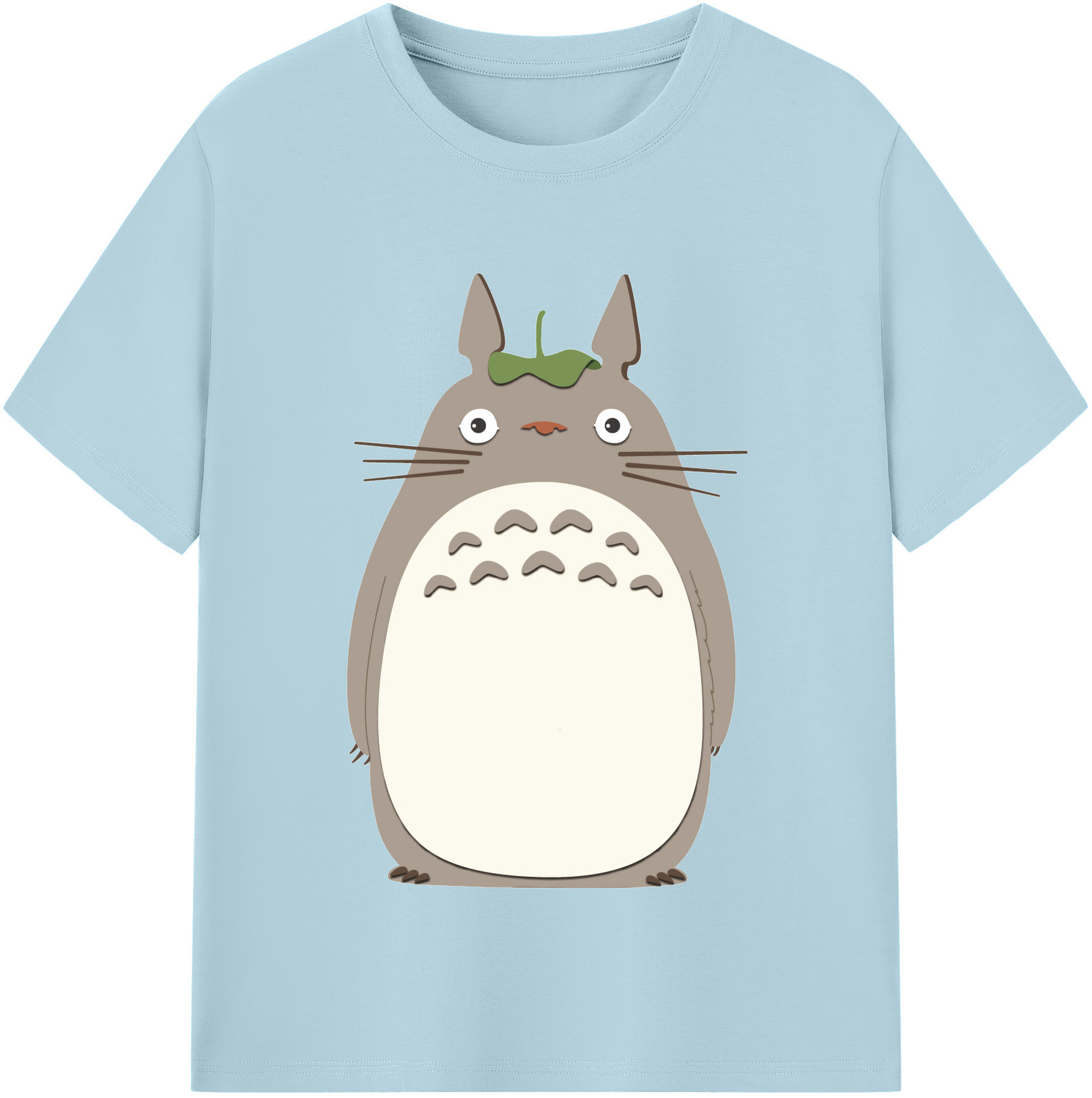 （画像用） となりのトトロ 草壁メイ 草壁サツキ My Neighbor Totoro Satsuki Kusakabe Mei Kusakabe 綿100％半袖Tシャツ（フロントプリント）